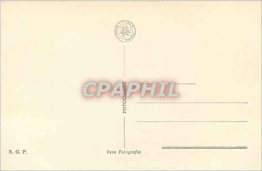 CPA Taormina L'Etna Visto Dallo Stradale — Rückseite