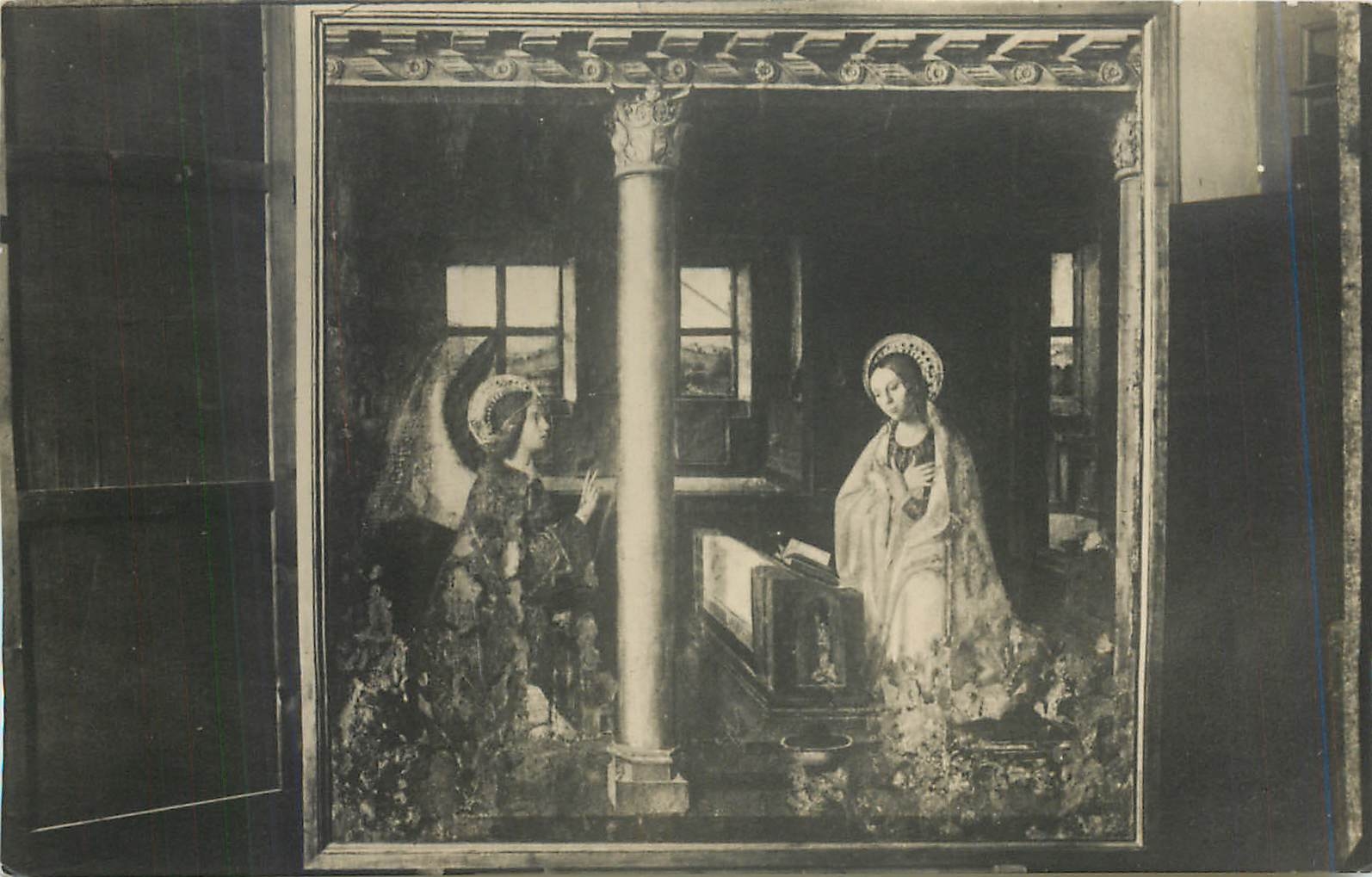 CPA Siracusa Museo Nazionale L'Annunciazione (Antenello da Messina)