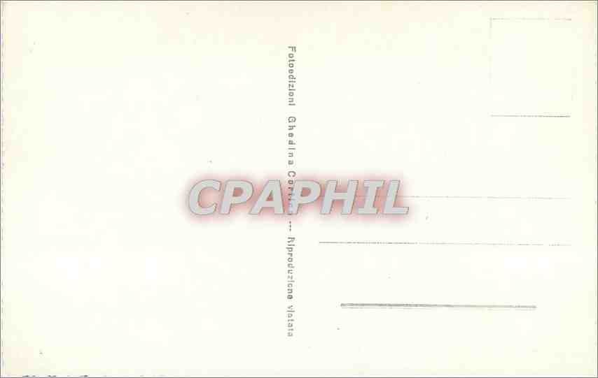 CPA Gruppo Catinaccio Il Passo Molignon (2600) dal Passo del Principe — Rückseite