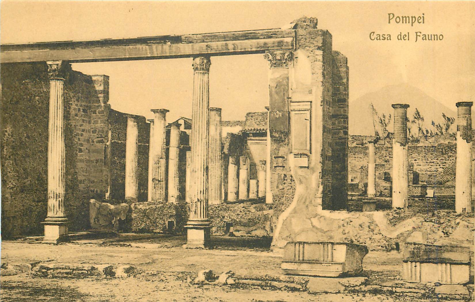 CPA Pompei Casa del Fauno