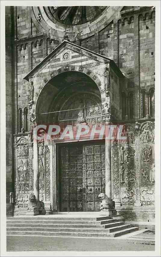 CPA Verona Portale Basilica S Zeno
