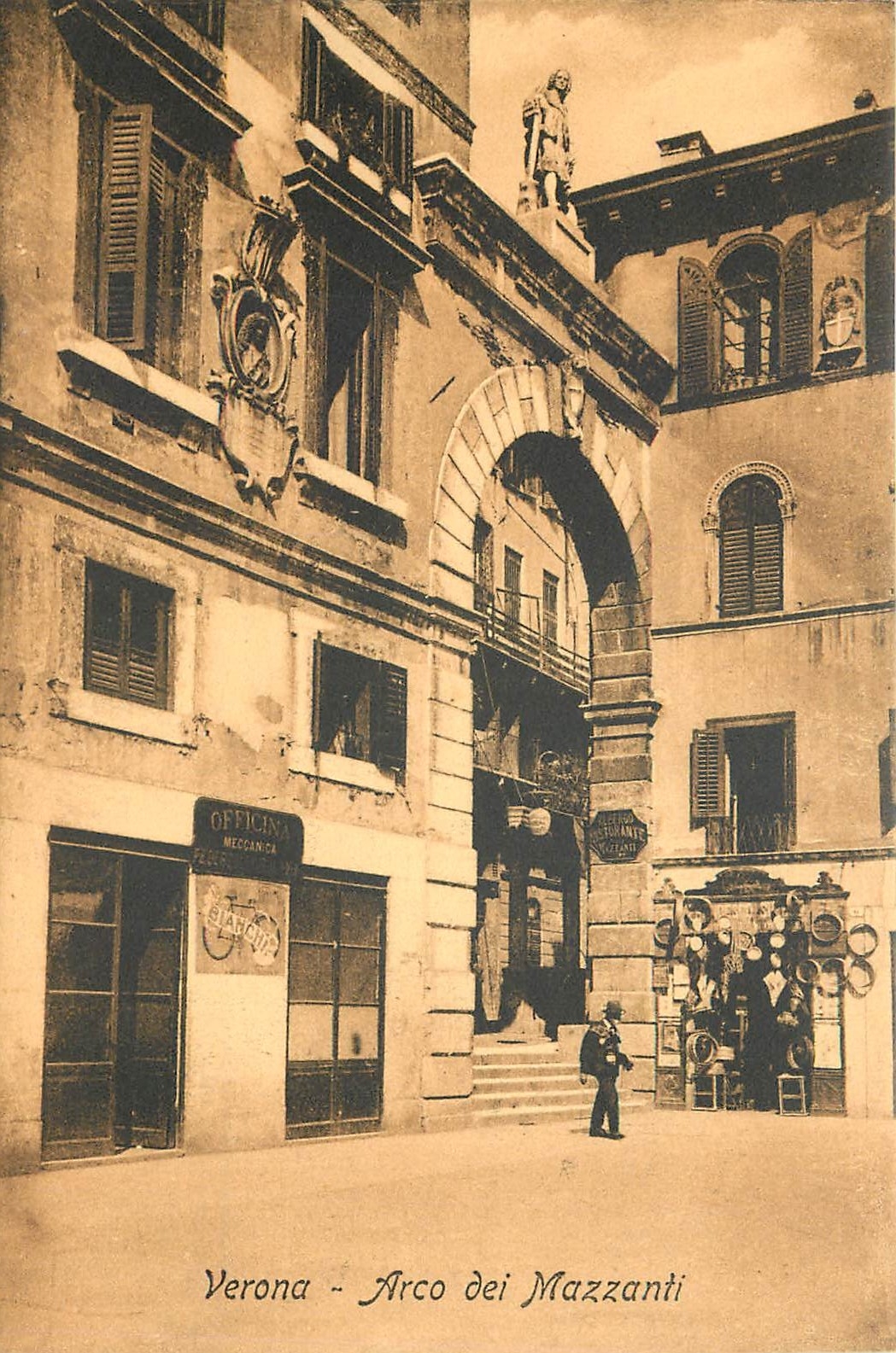 CPA Verona Arco dei Mazzanti