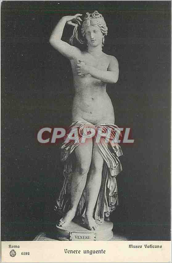 CPA Roma Venere ungente Museo Vaticano