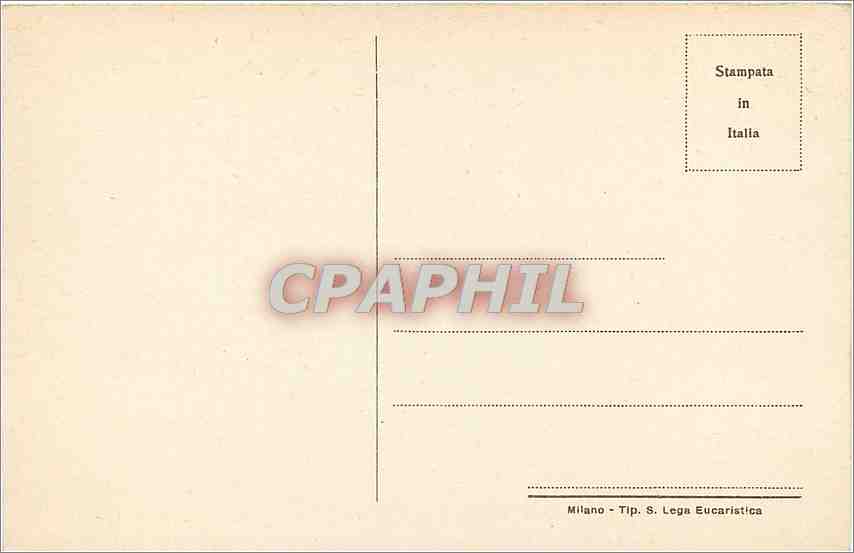 CPA Arco di Efeso L'Annunciazione e l'Adorazione dei Magi — Rückseite