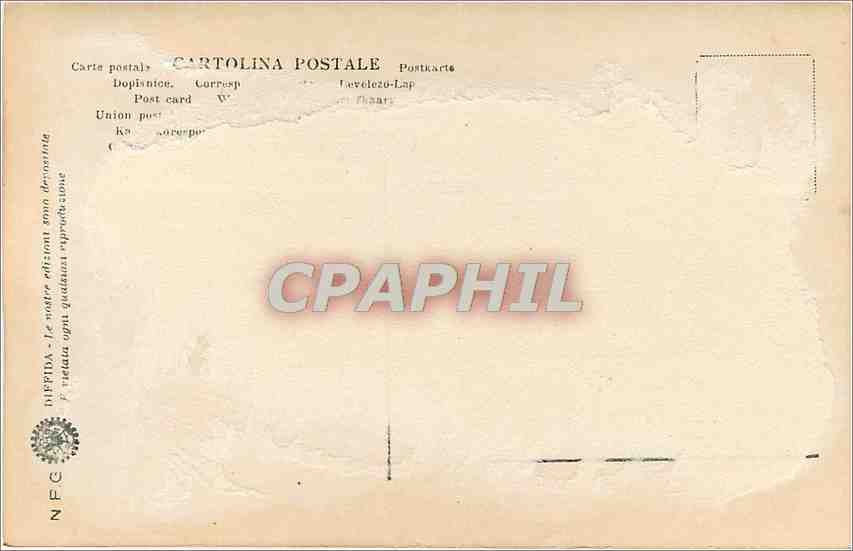 CPA Venezia R Acc Madonna col Bambino S Paolo S gIORGIO bELLINI — Rückseite