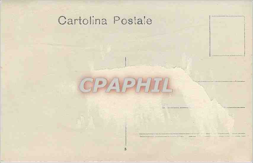CPA Venezia G Bellini La Vergine Col bambino S Cater la Maddal — Rückseite