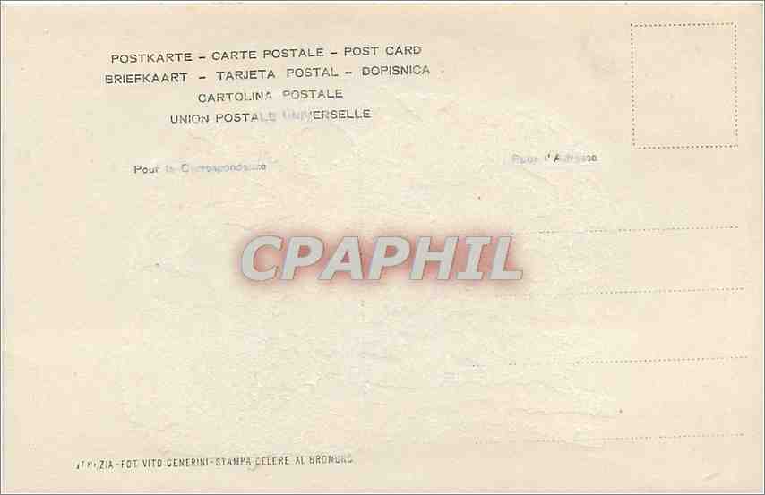 CPA Padova Bacchiglione — Rückseite