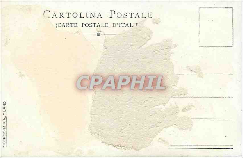 CPA Venezia Canal Grande — Rückseite
