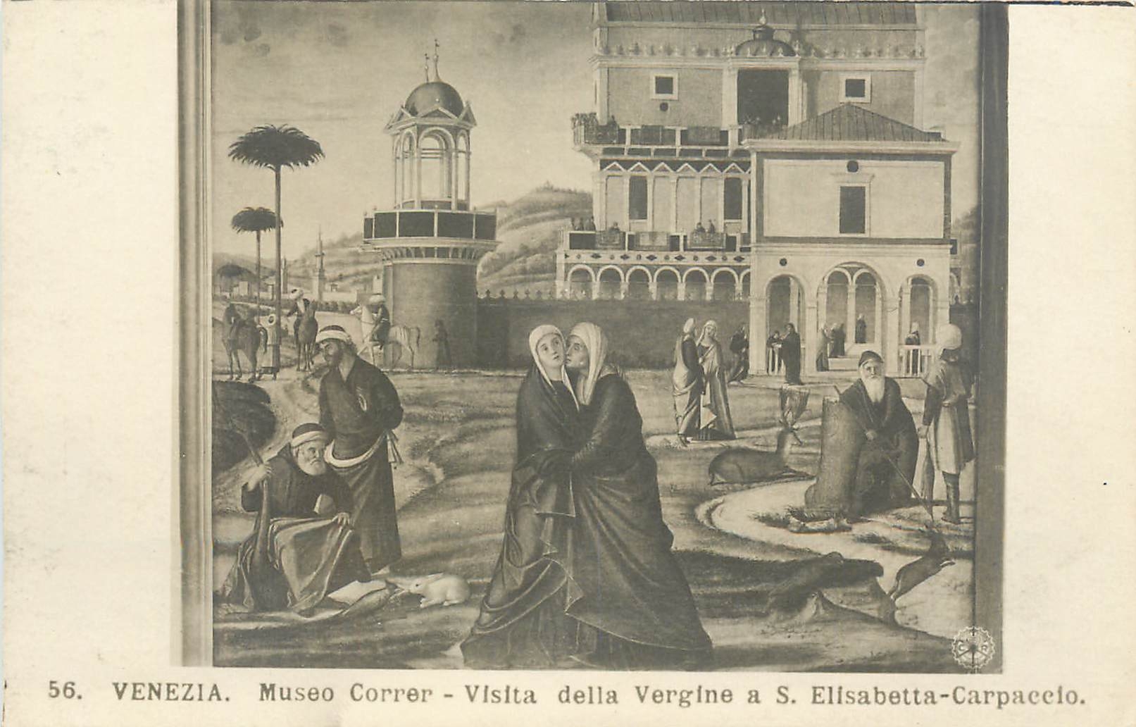 CPA Venezia Museo Correr Visita della Vergine a S eLISABETTA cARPACETO