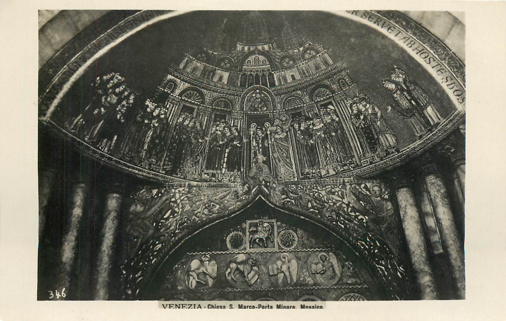 CPA Venezia Chiesa S Marco Parta Minara