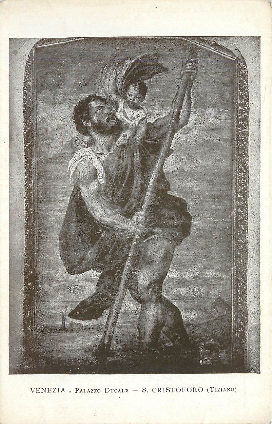 CPA Venezia Palazo Ducale S Cristoforo (Tiziano)