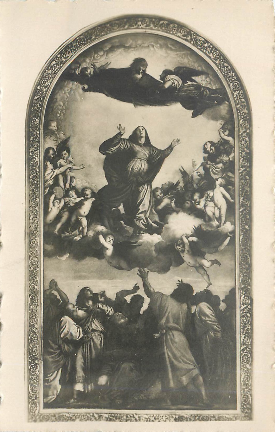 CPA Venezia Basilica di S Maria Gloriosa dei Frari Assunta