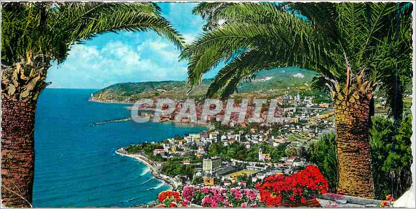 CPM Riviera dei Fiori S Remo Panorama da Lavante Vue generale prise de levant