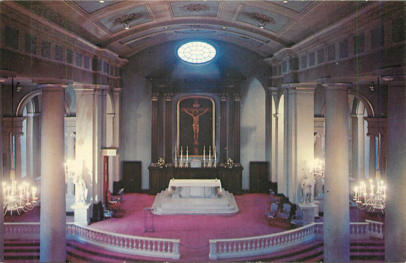 CPM Basilica of St Louis King of France Third Walnul Sts St Louis Mo