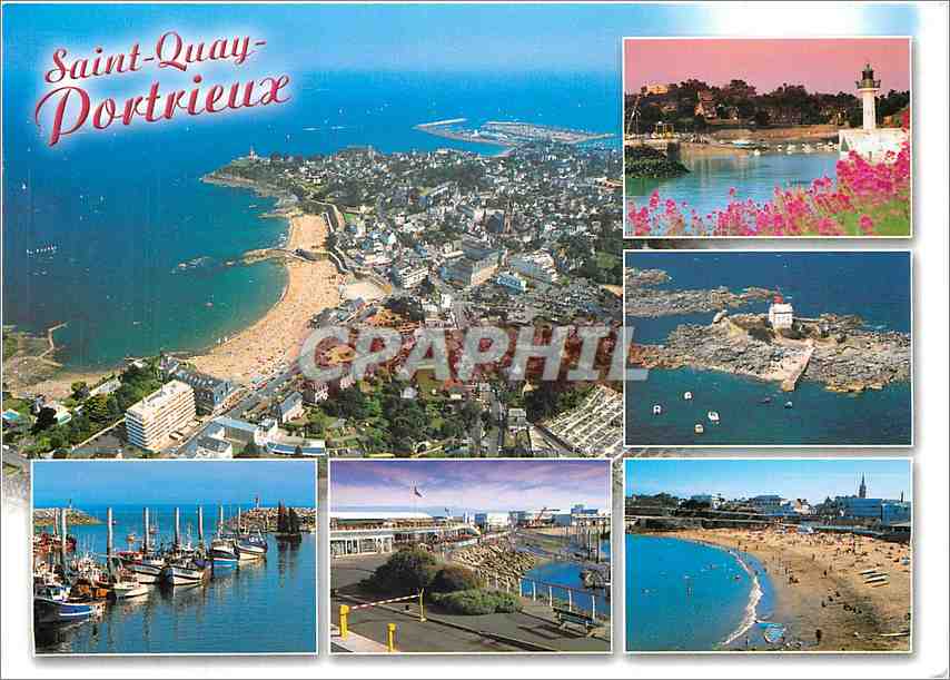 Saint-Quay-Portrieux — vue aérienne et panoramique — CPAPHIL n° 22