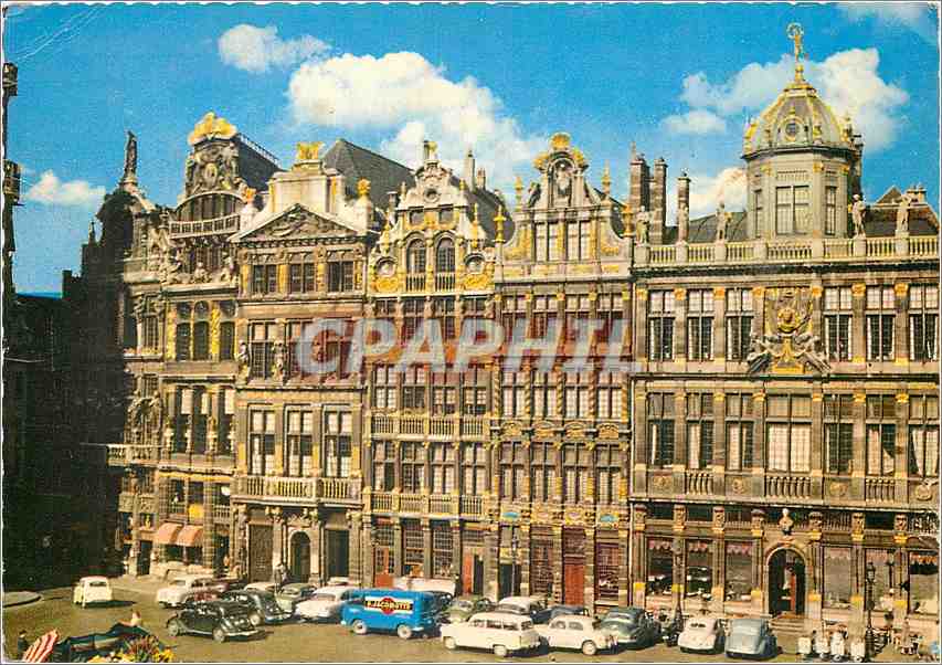 CPM Bruxelles Un coin de la Grande Place