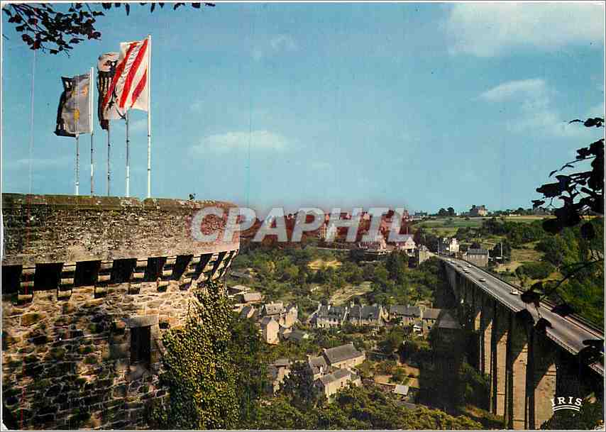 CPM Dinan Cite Medievale La Tour Ste Catherine et le Viaduc