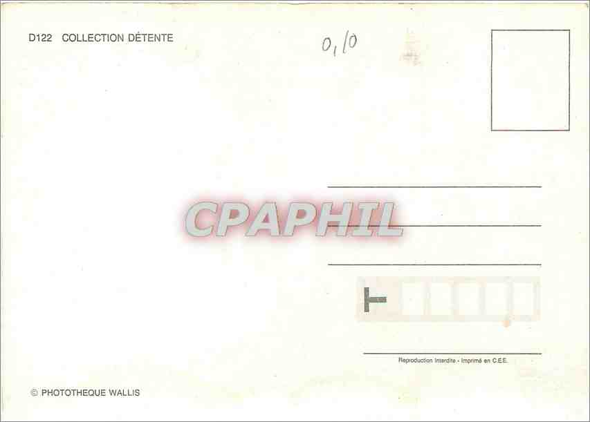 CPM Collection detente — Rückseite