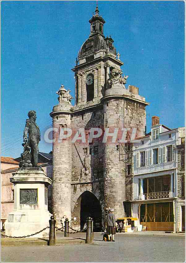 CPM La Rochelle (Charente Maritime) Tour de la Grasse Horloge