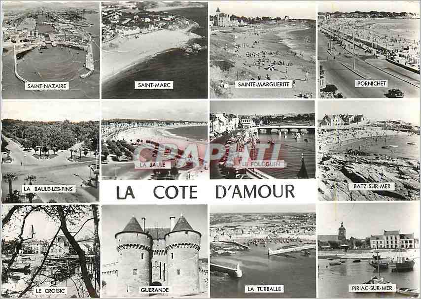CPM La Cote d'Amour Saint Nazaire Saint Marc Sainte Marguerite Pornichet