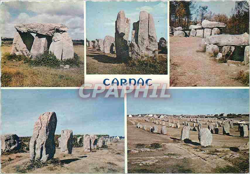 Carnac — Dolmens et Menhirs de la région de Carnac — CPAPHIL