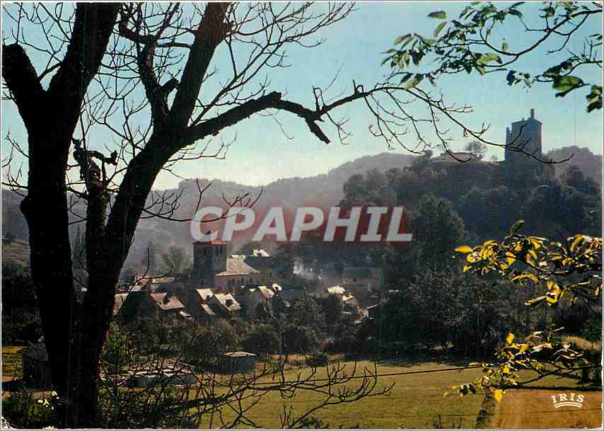 CPM L'Aveyron Touristique Muret le chateau Vue generale et les ruines du Chateau
