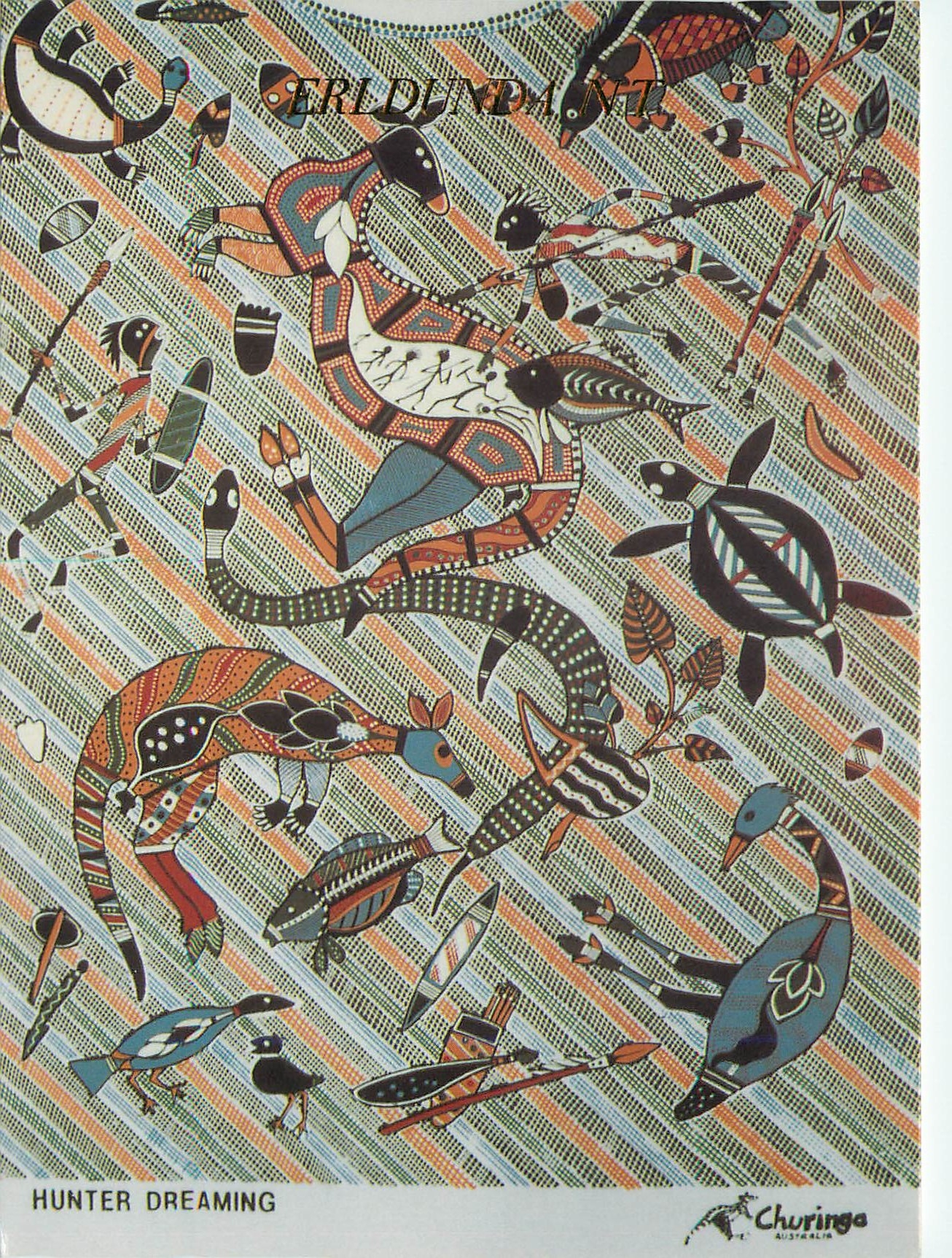 CPM Hunter Dreaming Churinga Design Kangaroo