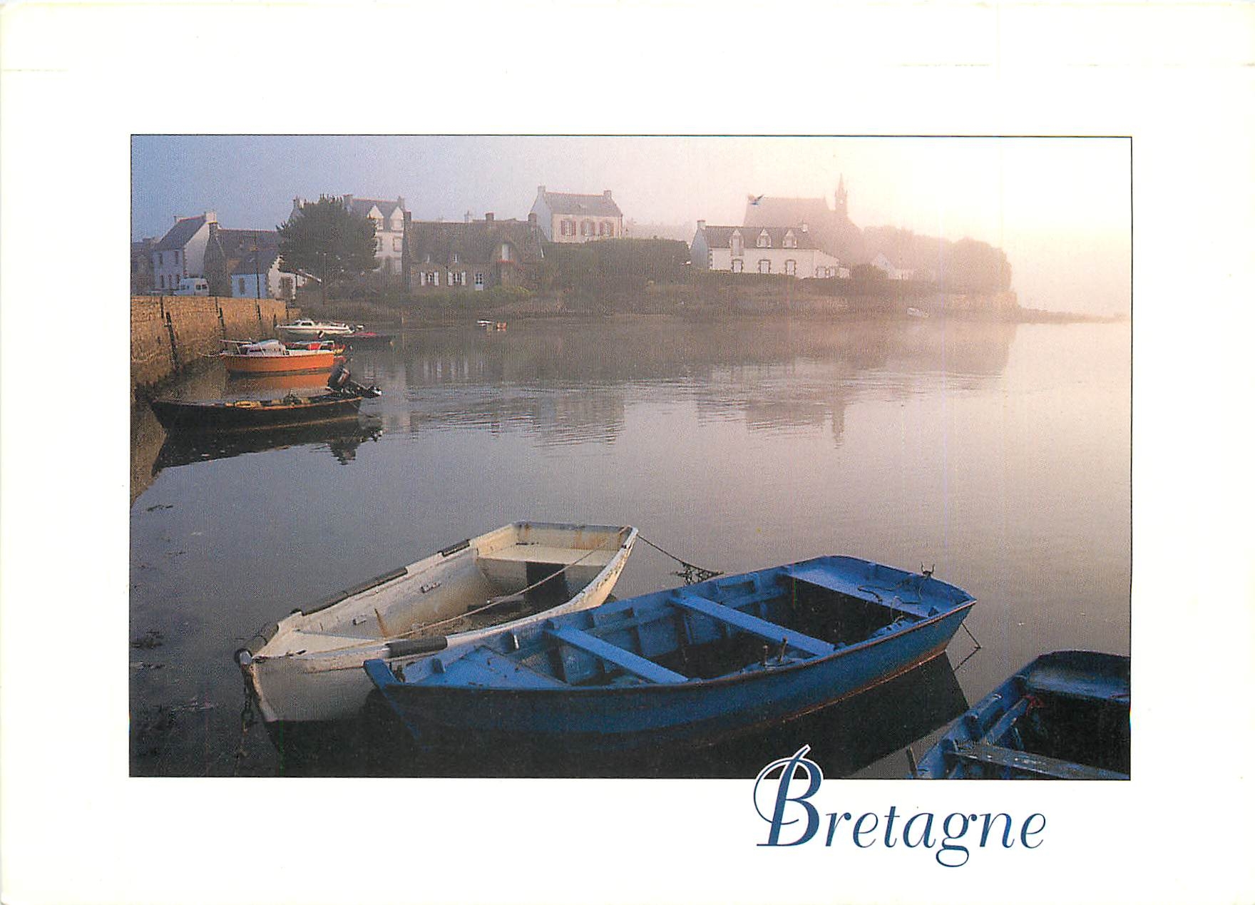CPM Couleurs de Bretagne Brume matinales a Saint Cado