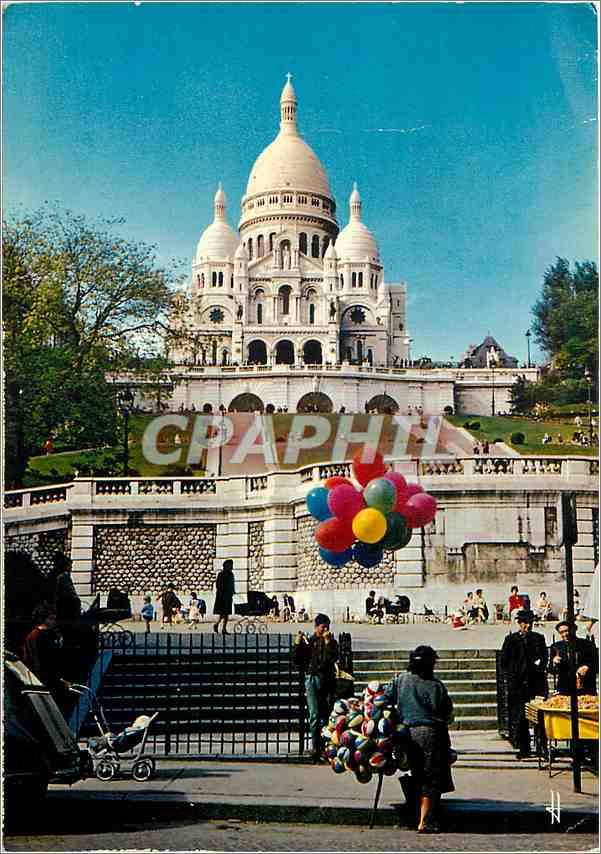 CPM France le Sacre Coeur