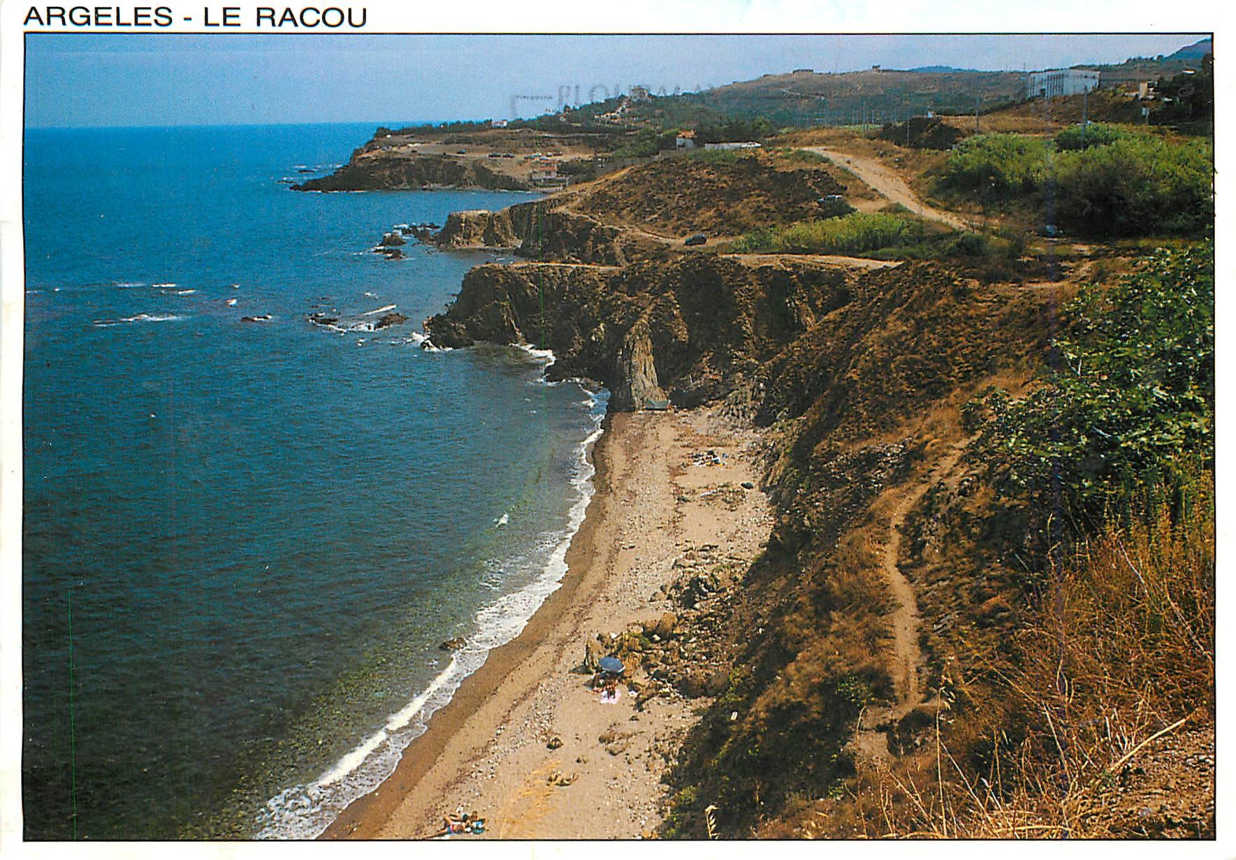 CPM Argeles sur Mer Le Racou sa Cote rocheuse