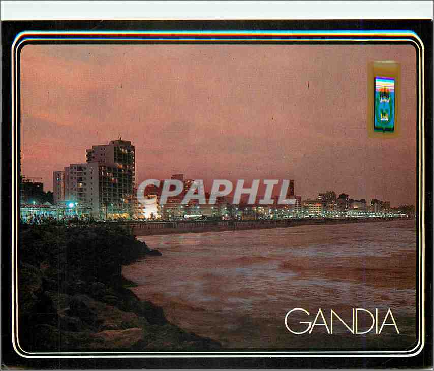 CPM Gandia (Valencia) Playa de Gandia Coucher de Soleil