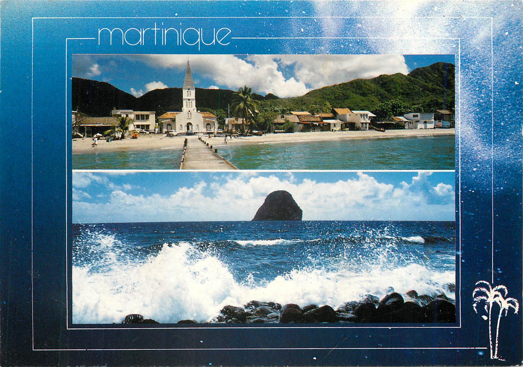 CPM Martinique Antille French West Indies La Cote Sud Caraibe les Anses d'Arlet