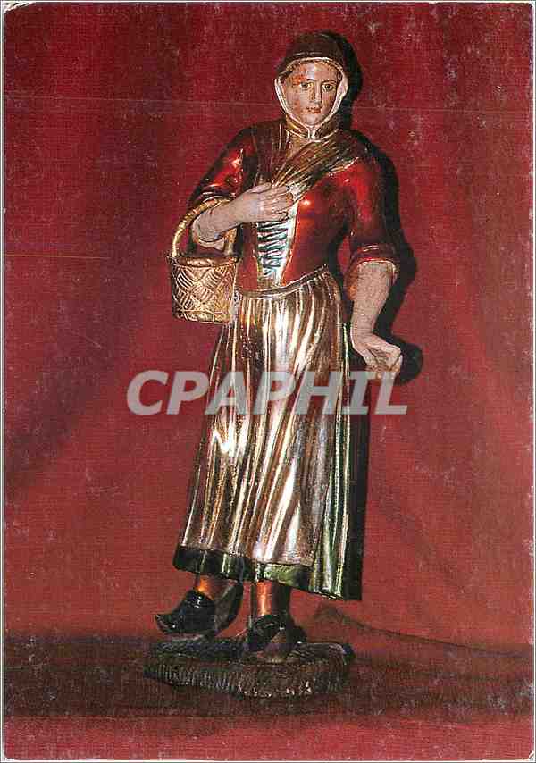 CPM Cathedrale de Sainte Marie d'Oloron Creche la bergere ou la paysanne XVIIe s