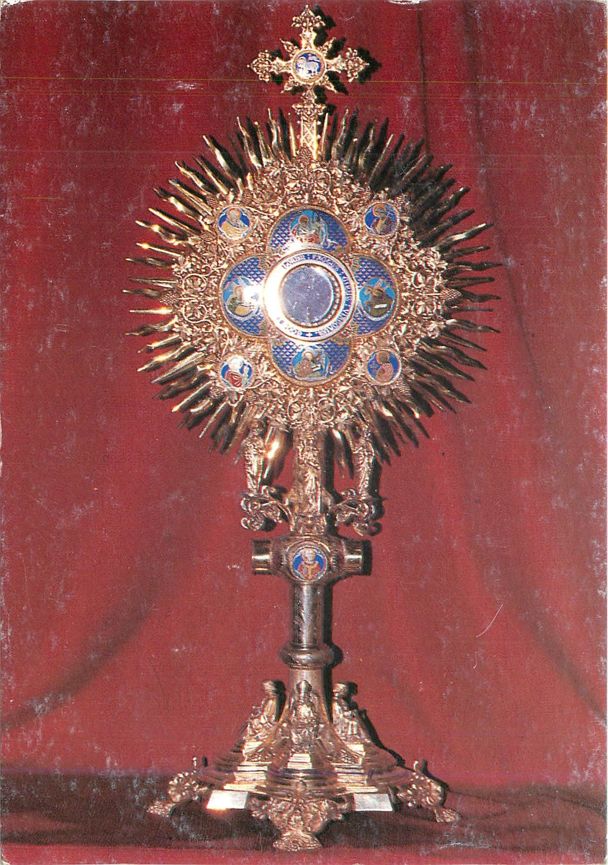 CPM Cathedrale Sainte Marie d'Oloron Ostensoir XVIIIe s