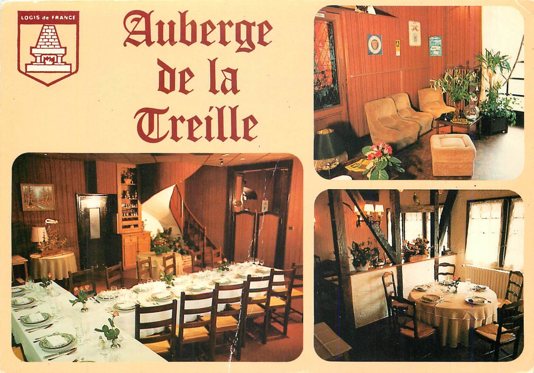 CPM Aubrege de la Treille Hotel Restaurant Saint Martin le Beau