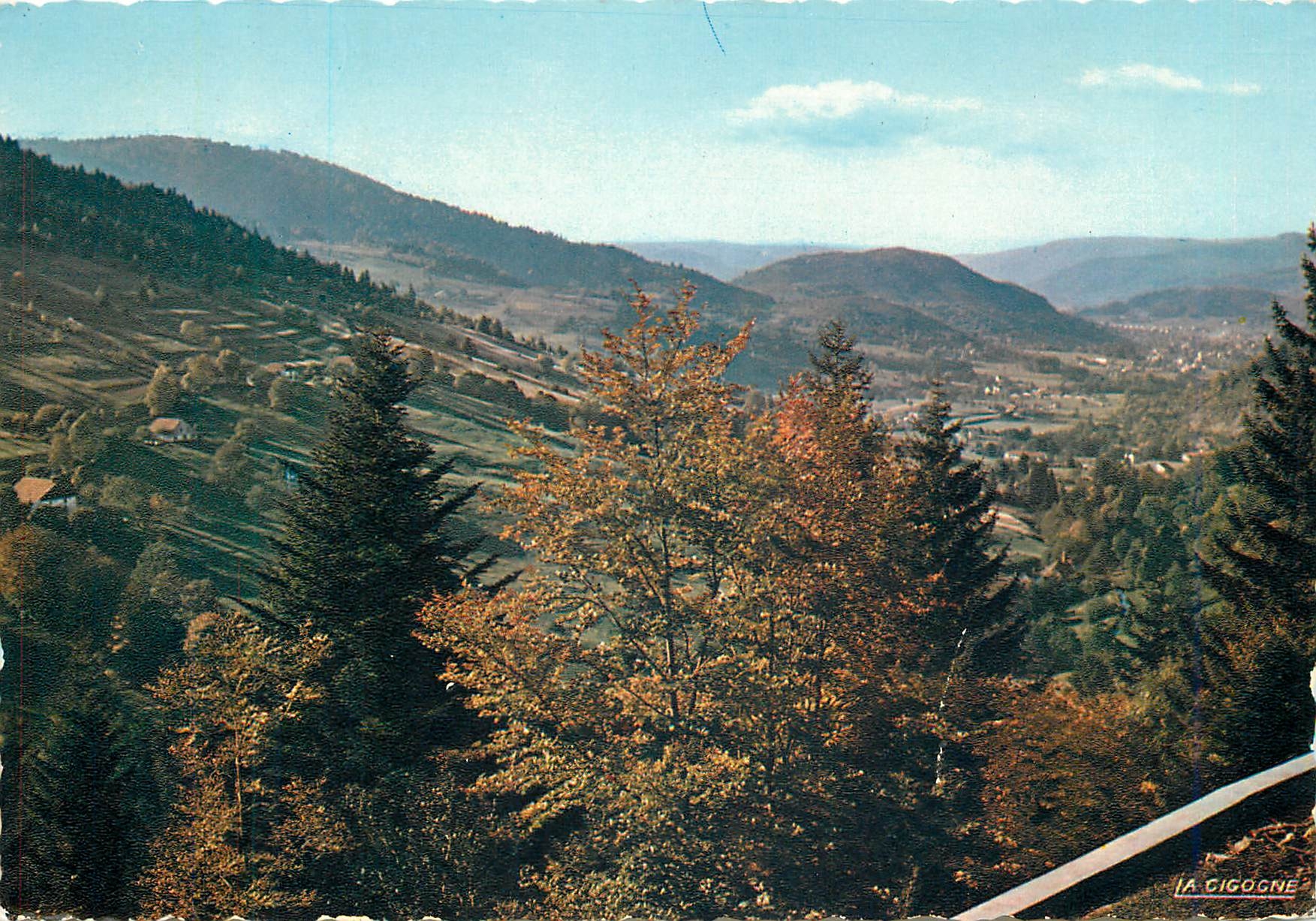 CPM Les Vosges Pittoresques La Vallee de Saint Maurice vue du Ballon d'Alsace