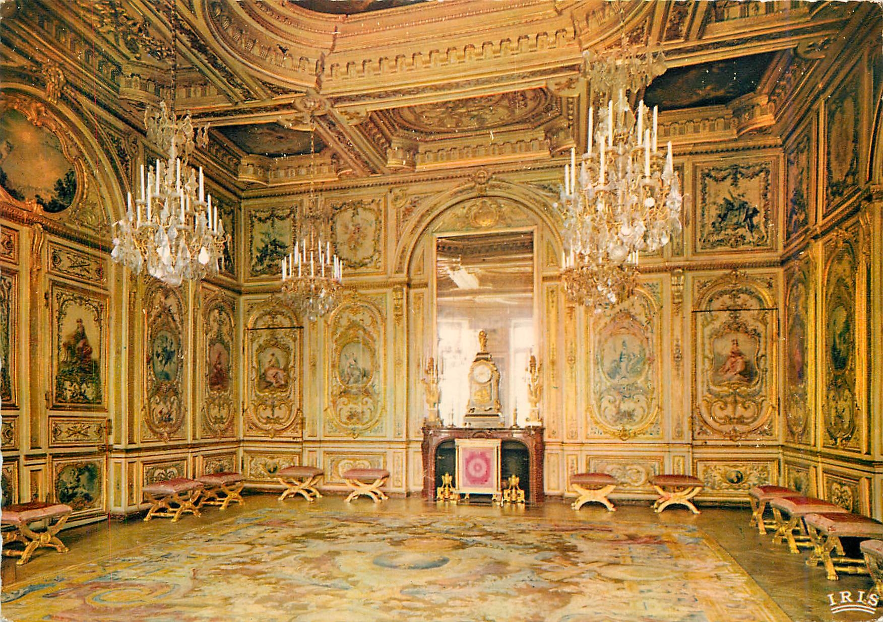 Fontainebleau — Cabinet du Conseil — éditeur Iris - Recto