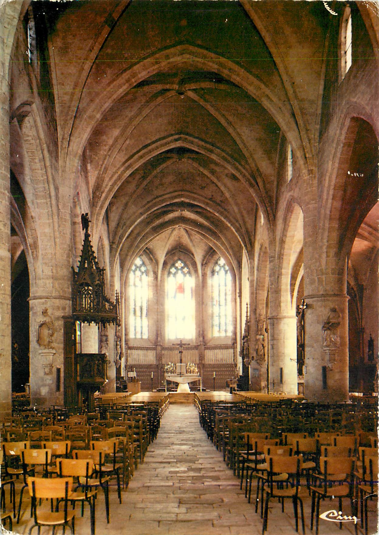 CPM Fleurance (Gers) L'Eglise Vue interieure