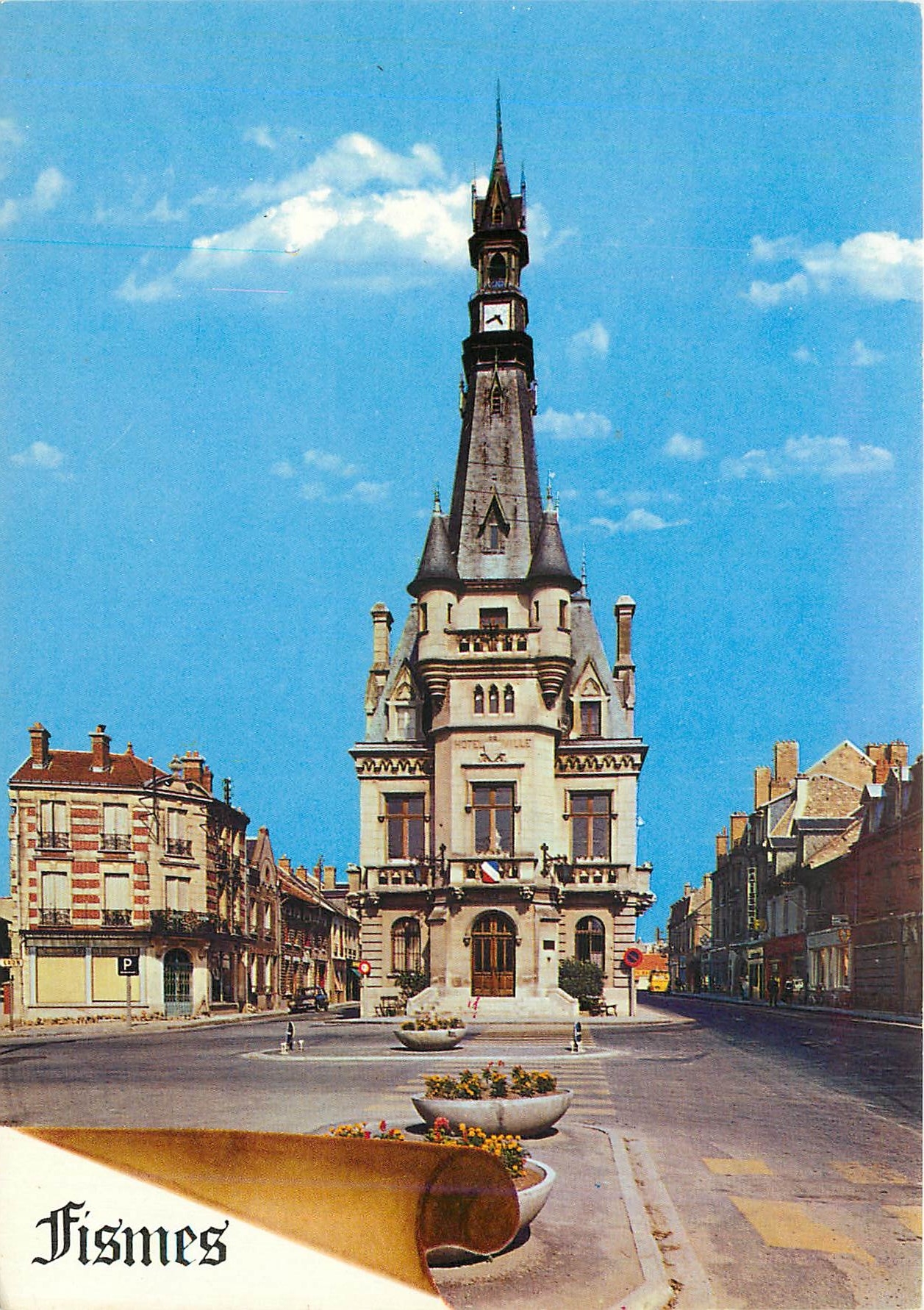 CPM Fismes (Marne) Hotel de Ville