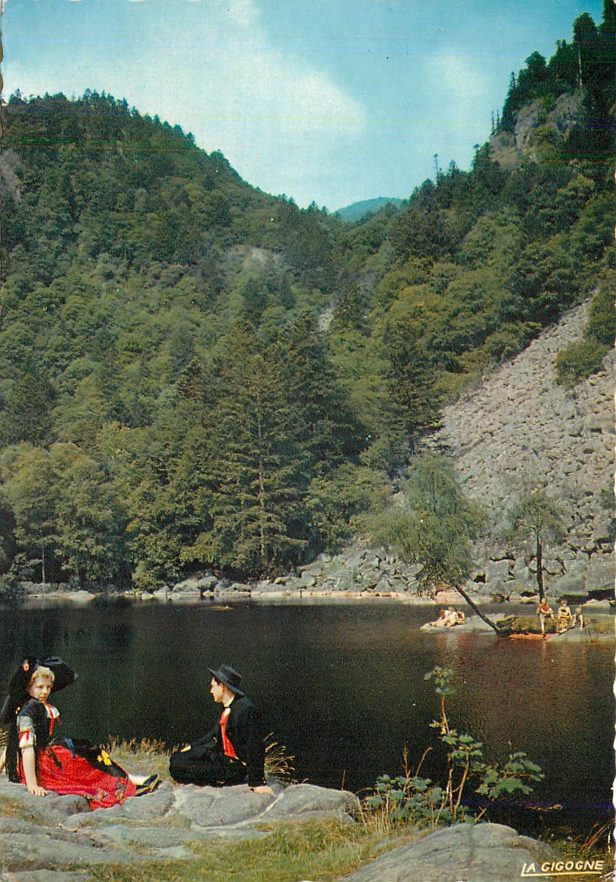 CPM Alsace Pittoresque Lac du Fischboedie