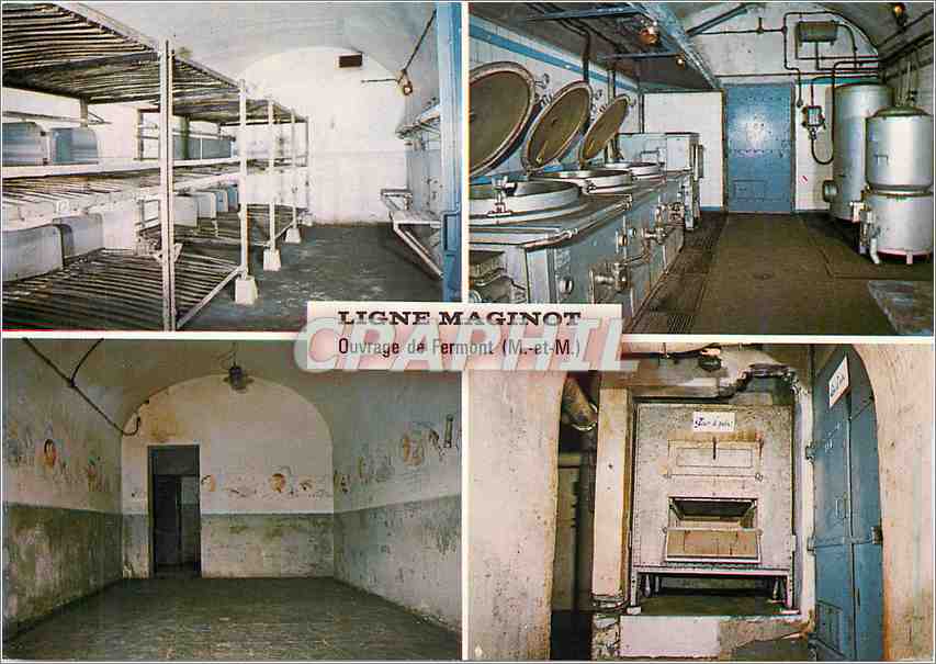 Ouvrage de Fermont (M.-et-M.) — Ligne Maginot — vue des installations