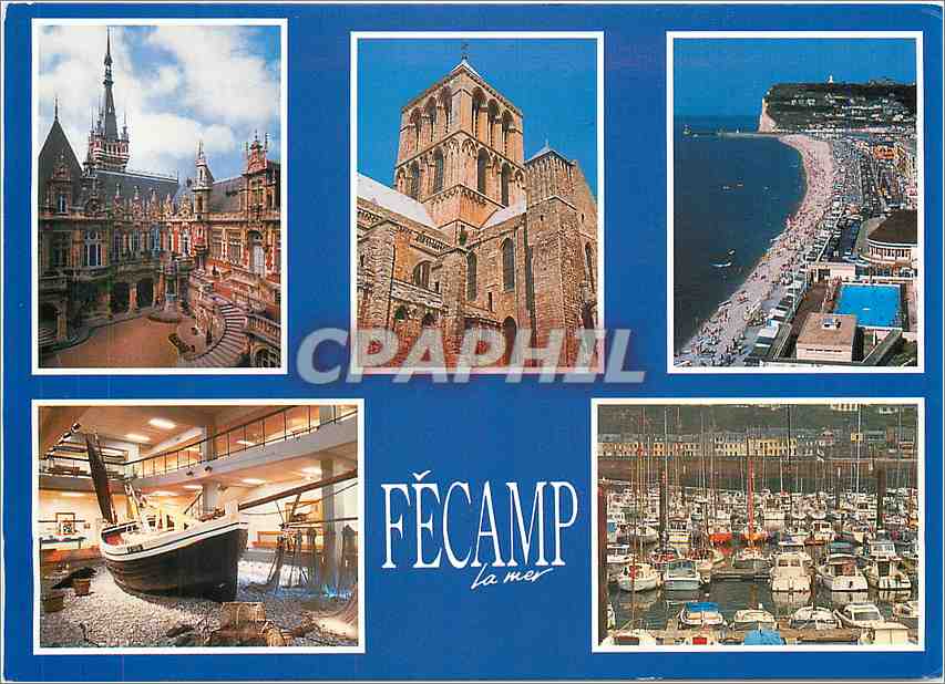 CPM Normandie (France) Fecamp S Mme Palais Benedictine l'Eglise Abbatiale