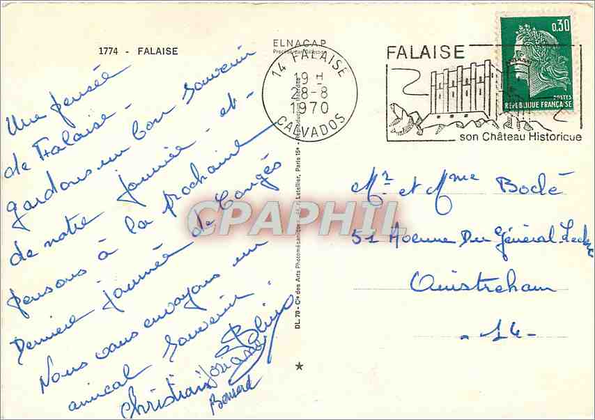 CPM Falaise — Rückseite