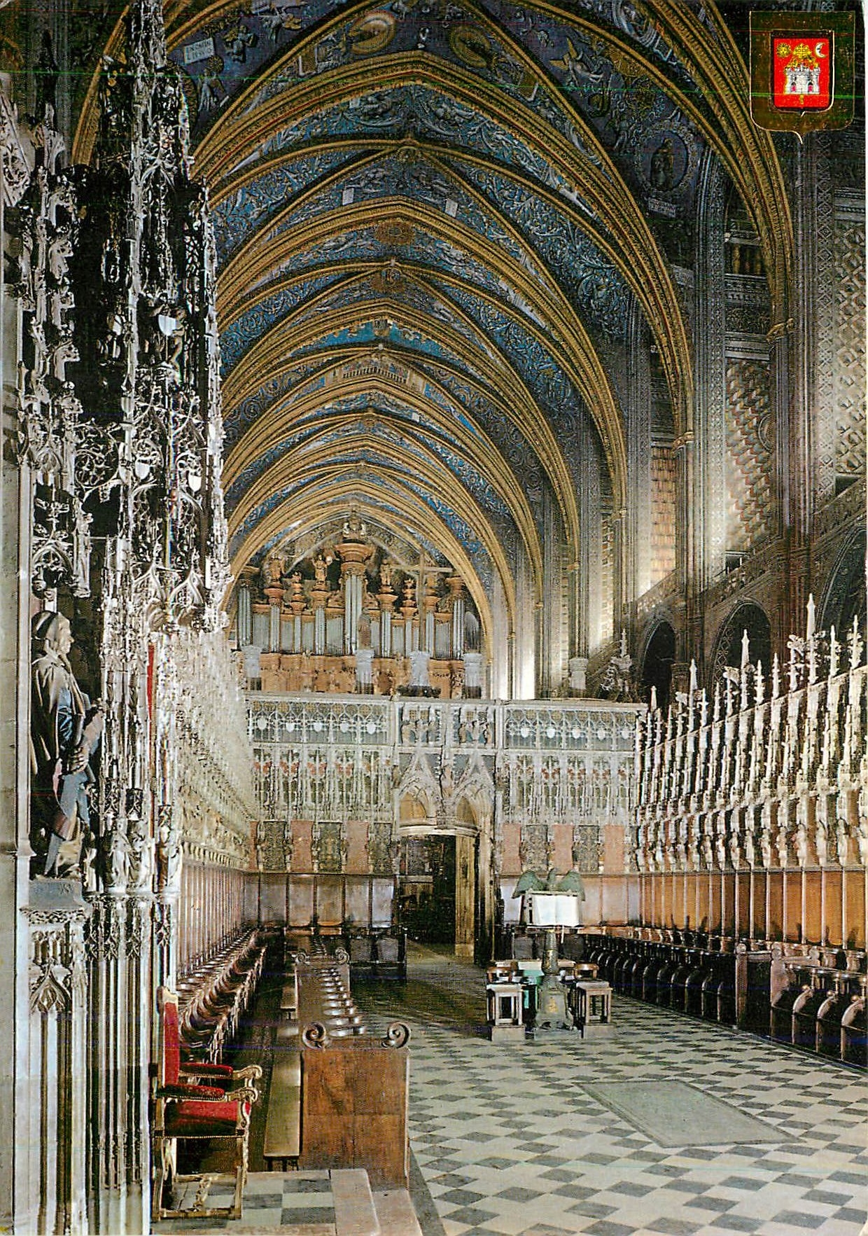 CPM Arts et Couleurs du Tarn Albi Basilique St Cecile Le Choeur XVe et XVIe s