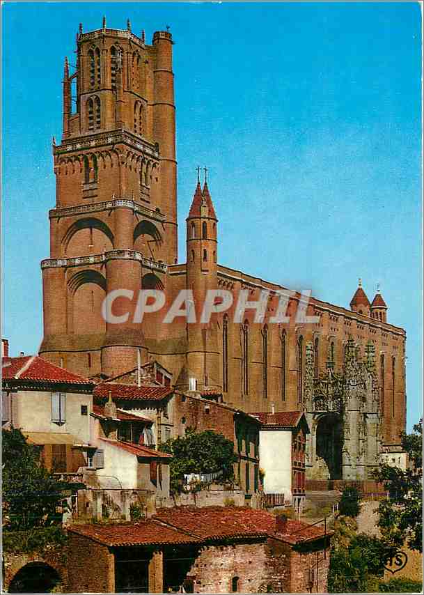 Albi — Basilique Sainte-Cécile et le Baldaquin — Société des Cartes Postales APA-POUX