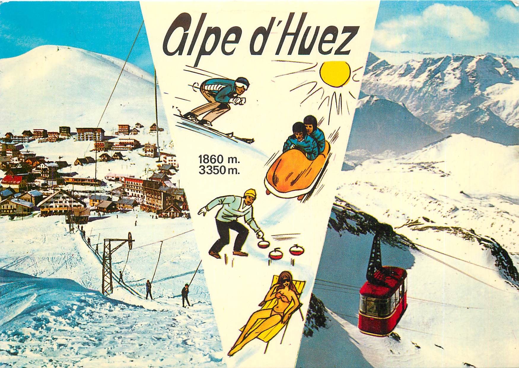 Alpe d'Huez — station de ski — éditeur non visible