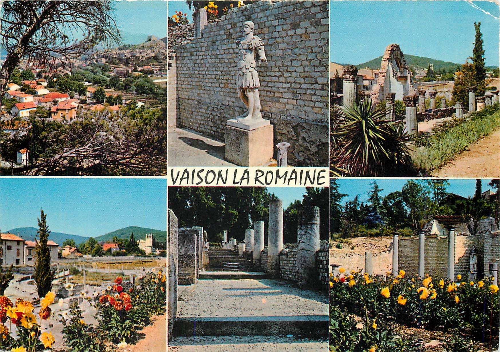 Vaison la Romaine — Ruines romaines et paysage — Éditions Lycée Illéurbanne, n° 95.525