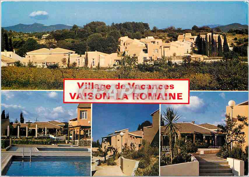 CPM Vaison la Romaine (Vaucluse) Village de Vacance