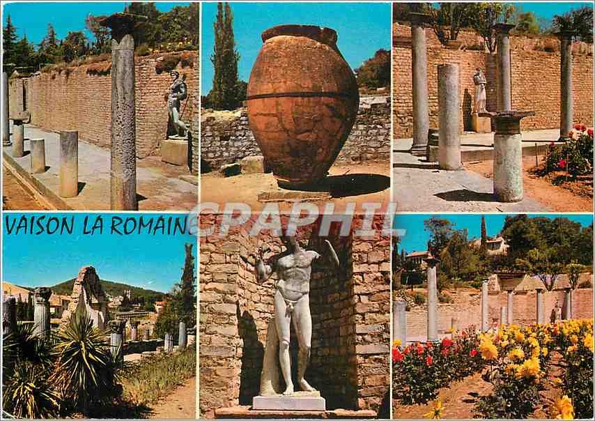 Vaison la Romaine — Vues sur la Cité Antique — Édition Lyonneurbanne