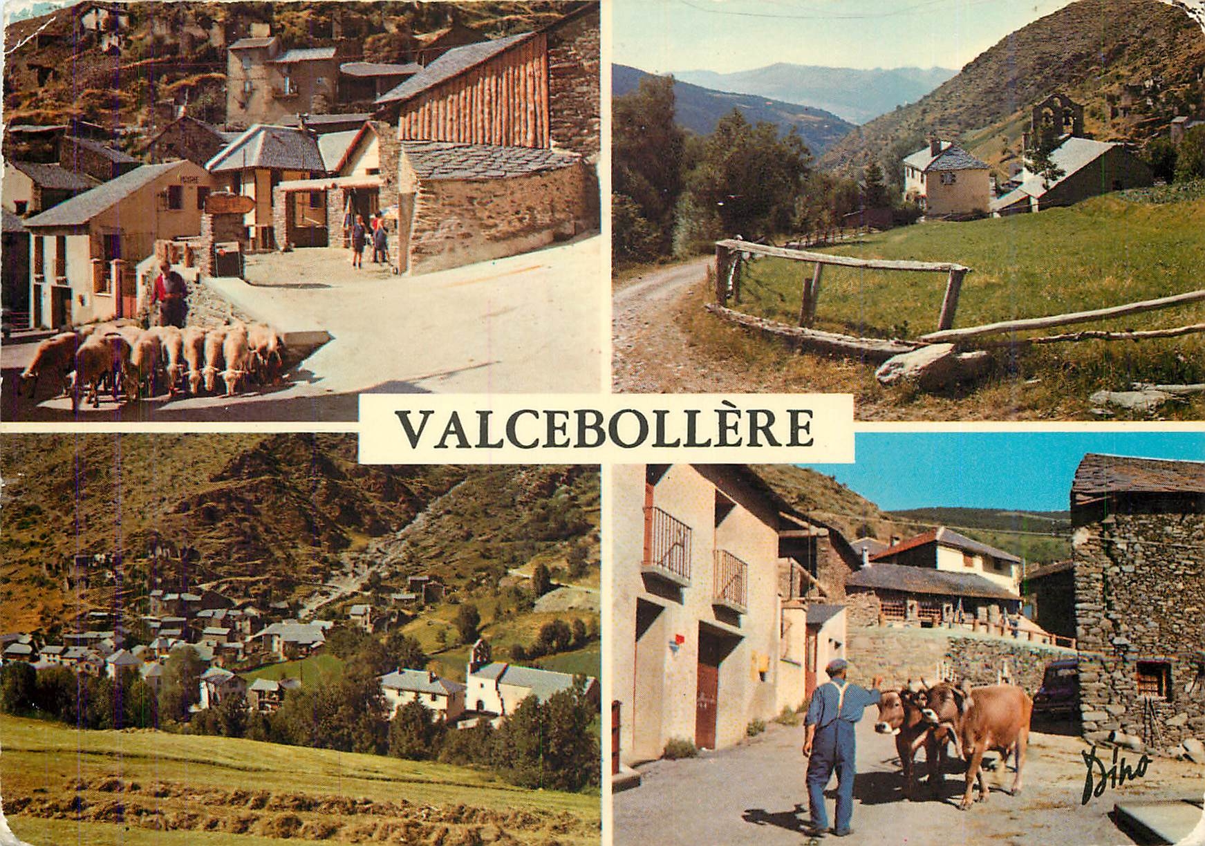 CPM Lumiere et couleurs de la Cerdagne Valcebollere Village typique cerdan Dives aspects